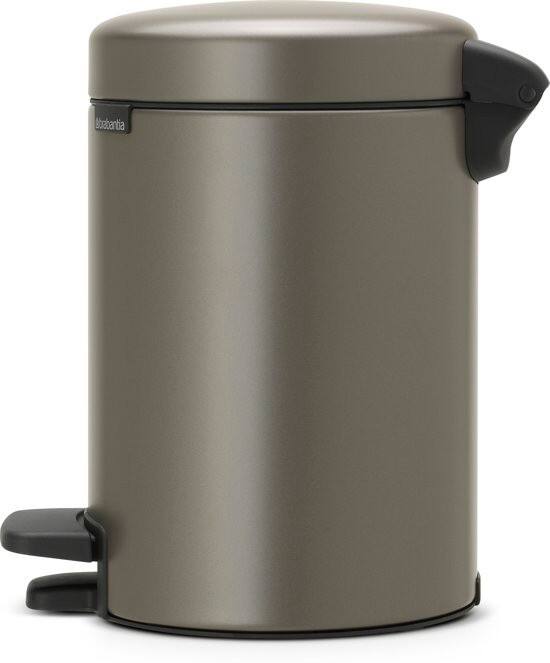 Brabantia Treteimer NewIcon BRA113246 Platin Stahl 3 L