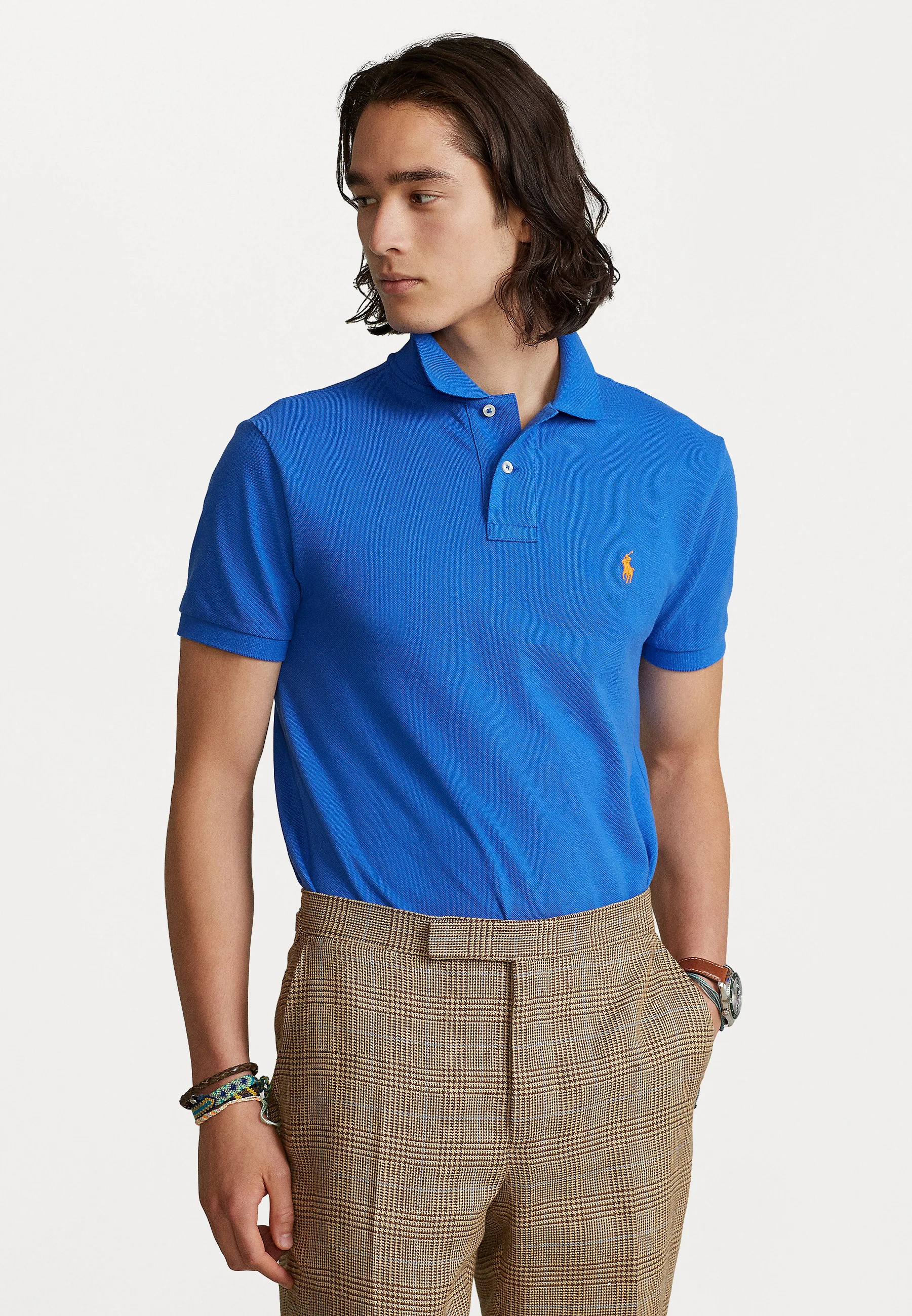 Polo Ralph Lauren SLIM FIT MESH SHIRT - Polo