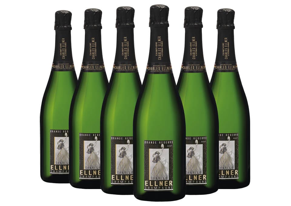 Champagne Brut AOC Grande Réserve Charles Ellner 6 bouteilles de 0,75 ℓ