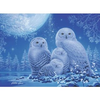 Ravensburger Puzzle: Eulen im Mondschein (500 Teile)