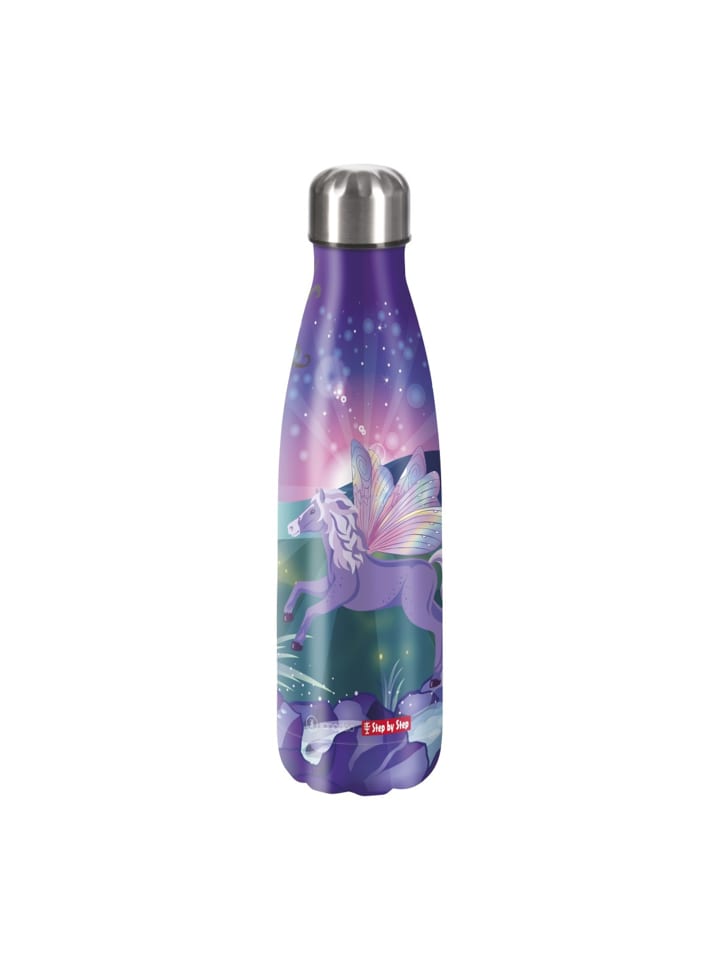 Step by Step Edelstahltrinkflasche in Pegasus Emily, Edelstahl günstig kaufen 28