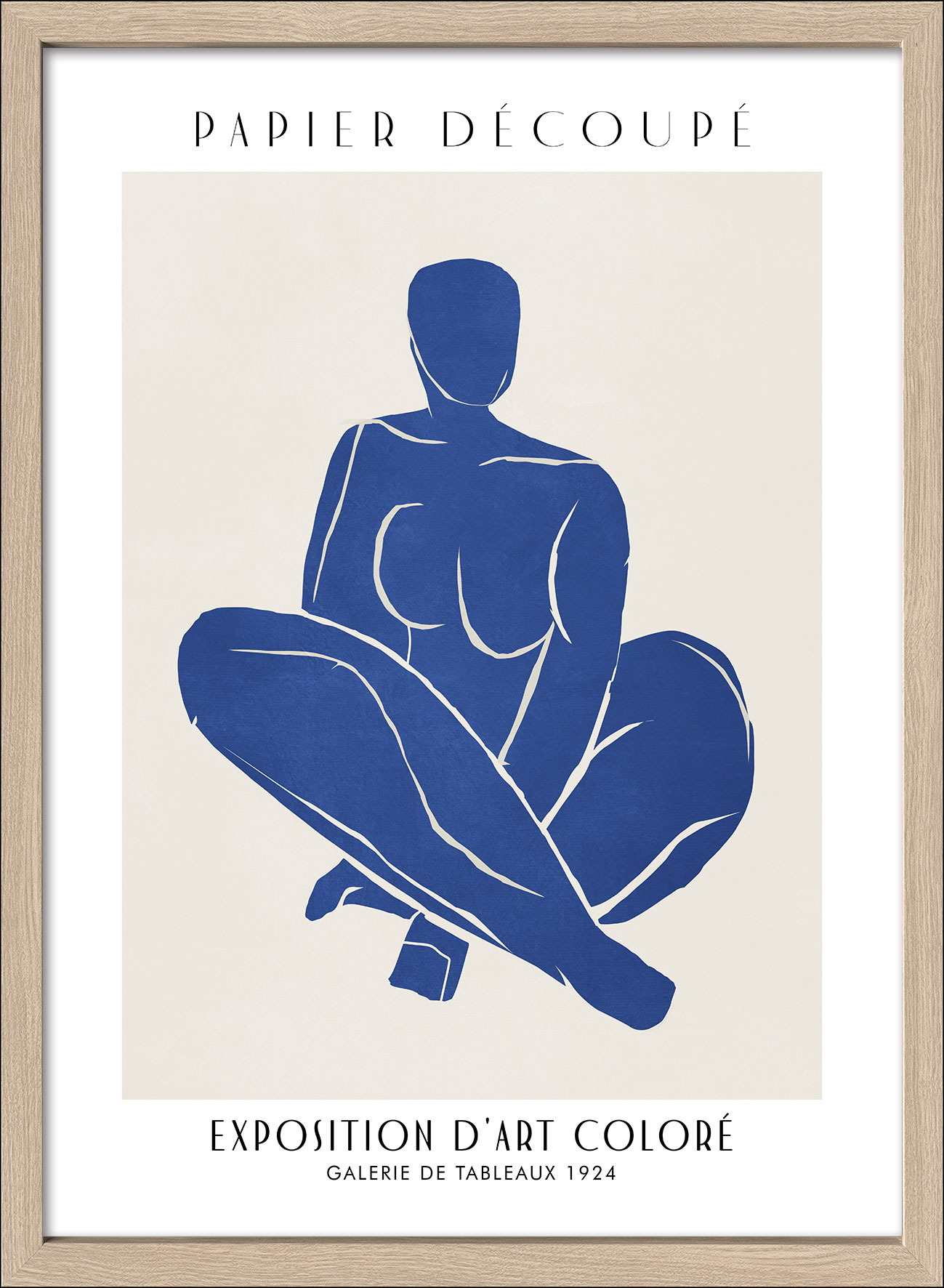 Pro ArtKunstdruck gerahmt 75x55cm