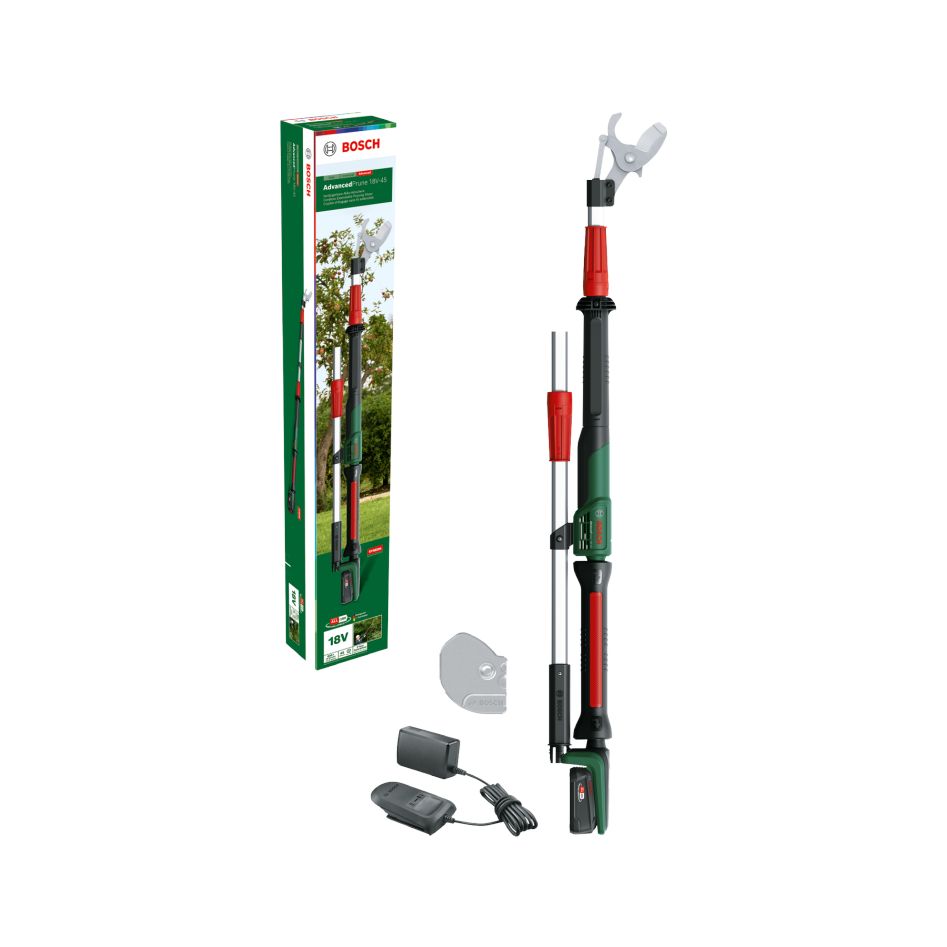Bosch Green 06008C5000 AdvancedPrune 18V-45 Cordless Branch Pruner 1x 18V 2.0 Ah and charger AL 18V-20 in box