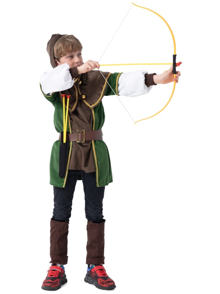 Corimori Kostüm „Robin Hood“ inklusive in Braun/grün günstig kaufen