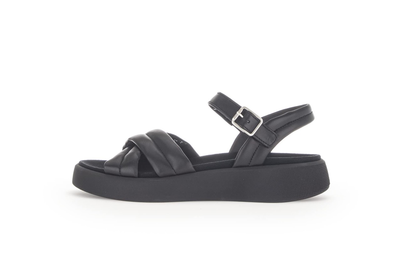GABOR Klassische Sandalen schwarz Gabor Comfort Plateau Sandalen 22.863.27