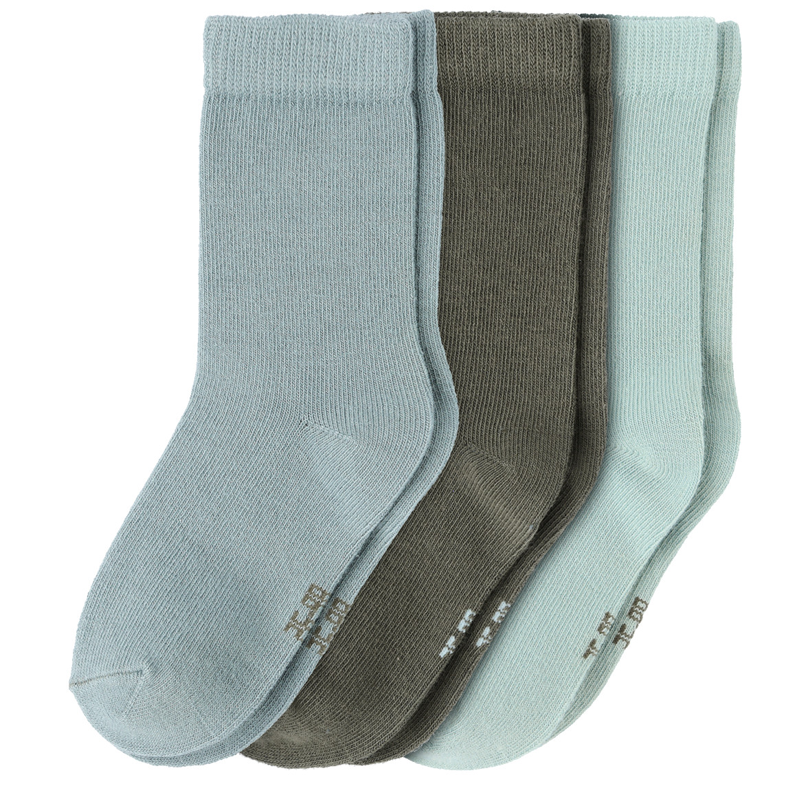 3 Paar Baby Socken unifarben
