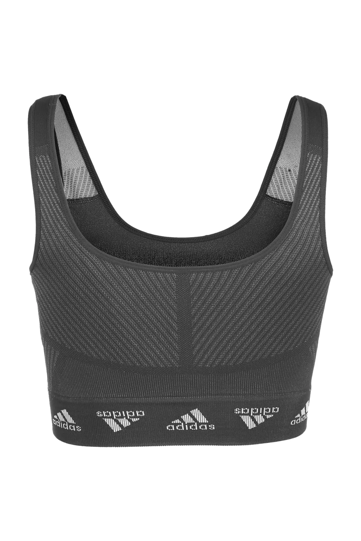 adidas  Sport-BH - Grau - Farbverlauf