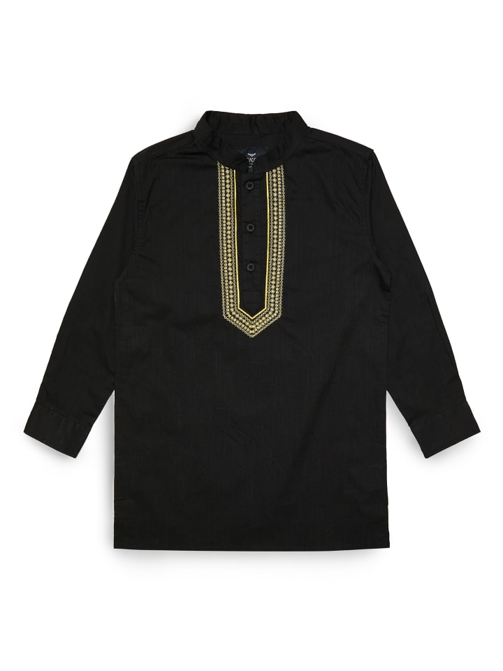 Threadboys Langarmhemd TBB Woven Eid Braden in Black günstig kaufen