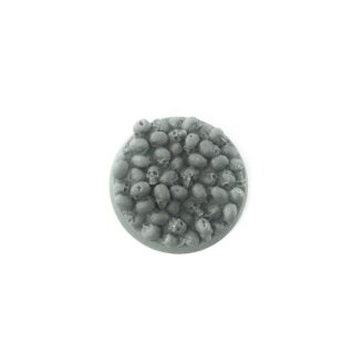 Bitspudlo - 40mm Round Skull Pile Bases (3)