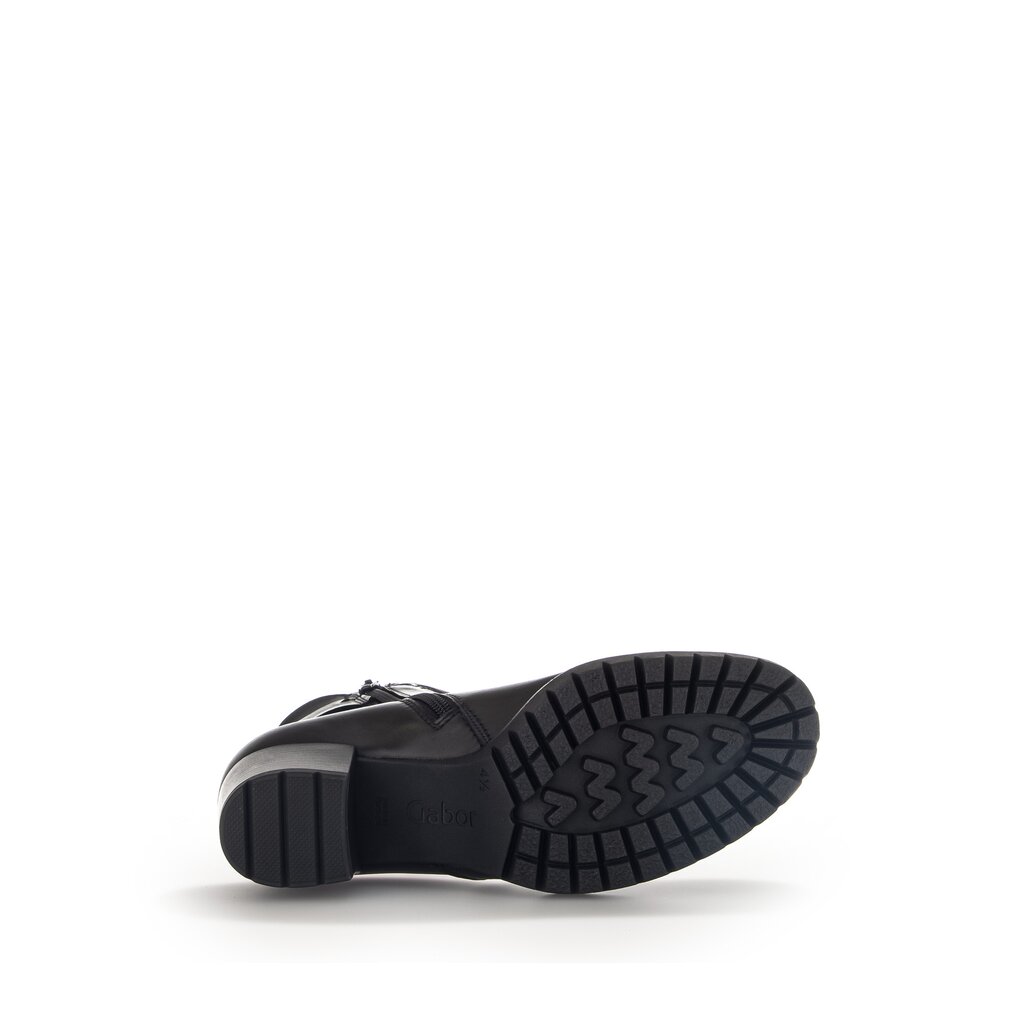 Gabor comfort Sportliche Stiefelette schwarz