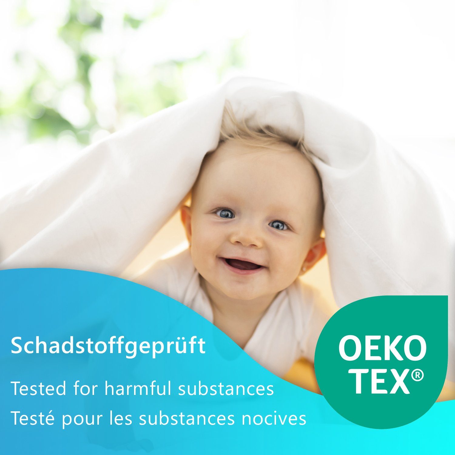 Kinderbettdecke + Kopfkissen, Kinder Bettdeckenset Junior Comfort 2-teilig Bettdecke + Kopfkissen, NYVI, Kinderbettdecke 100x135 und Kissen Set für Kinder & Baby Betten