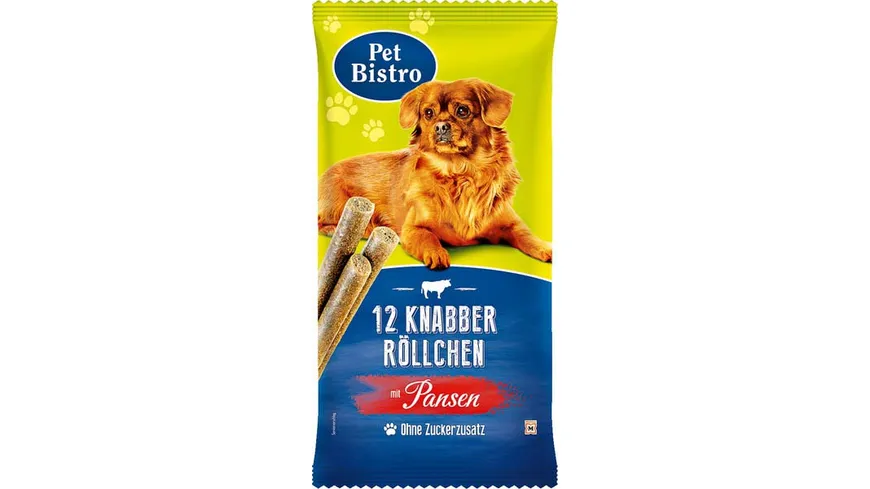 Pet Bistro Hundesnack Knabberröllchen mit Pansen