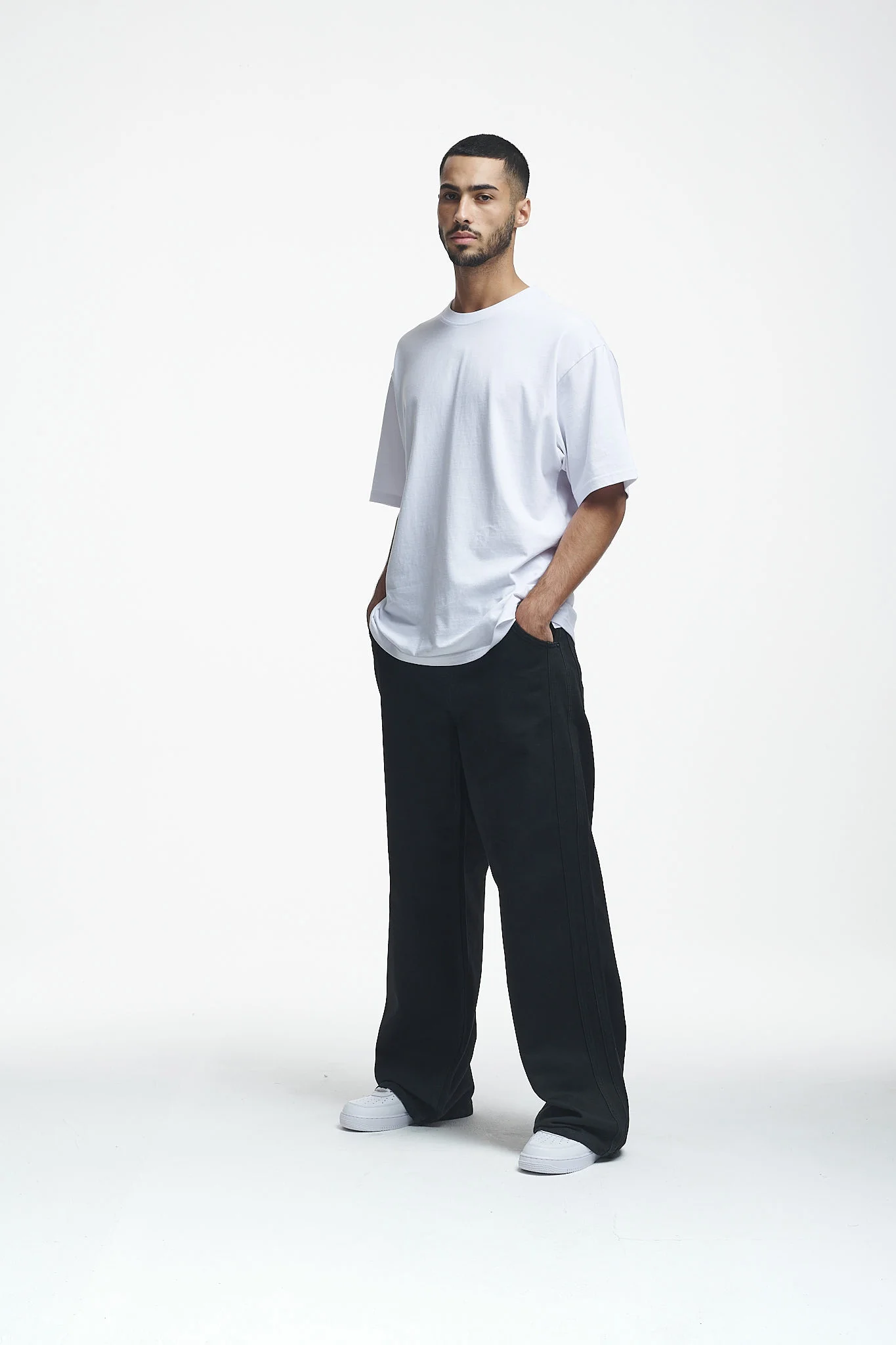 2Y Studios DARA WIDE HEM BAGGY - Vaqueros holgados
