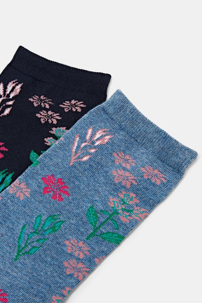 2er-Set gemusterte Socken