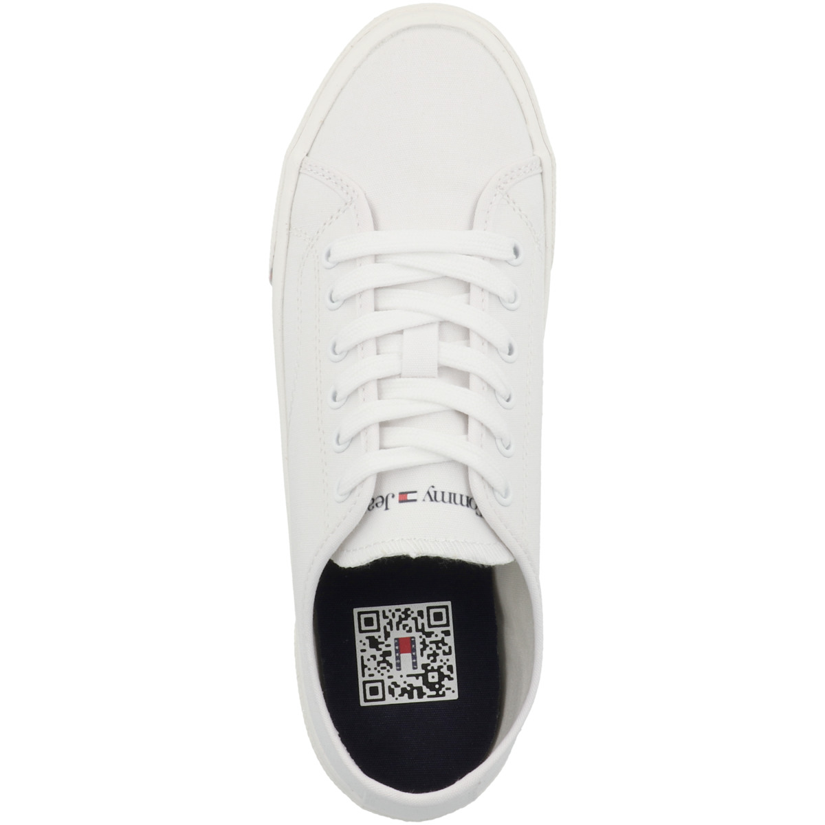 Tommy Hilfiger Tommy Jeans Low Cut Wmns Canvas Sneaker Low weiss