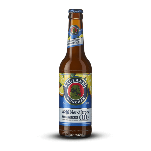Paulaner Weissbier Citron 0.0% 33 cl