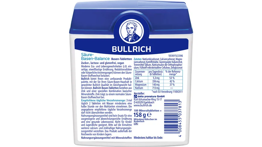 Bullrich Säure-Basen-Balance Basen-Tabletten