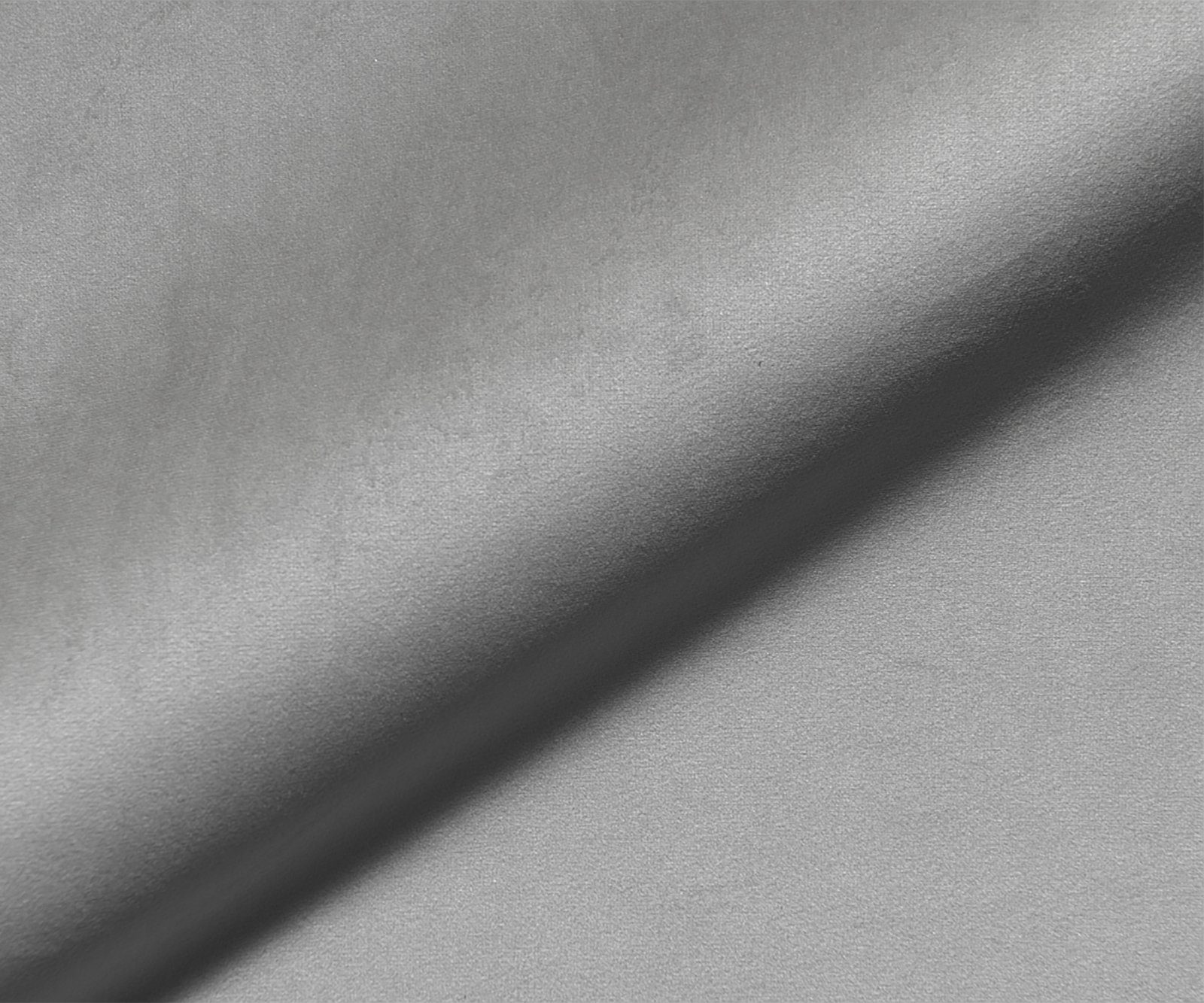 DELIFE Polsterstuhl Lelio-Flex, Freischwinger rund Edelstahl Samt Grau Taschenfederkern