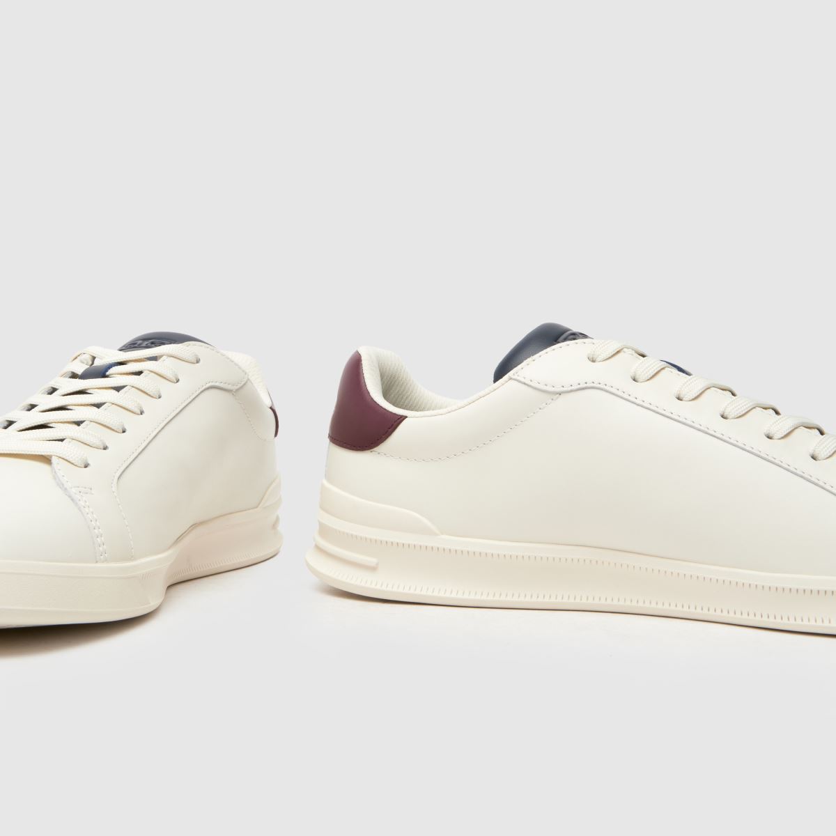 Polo Ralph Lauren – Vita, flerfärgade sneakers