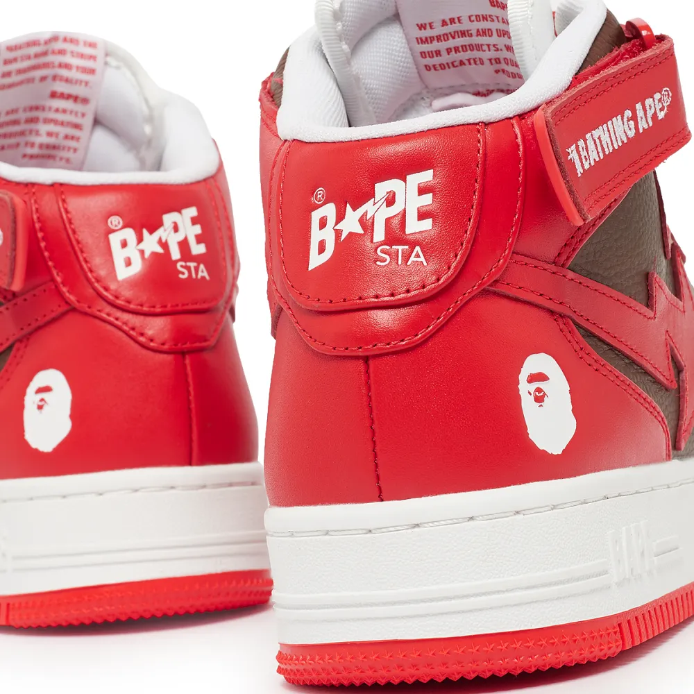 A Bathing Ape Wmns Bape Sta Mi 2 L 001FWI202010IRED / rot