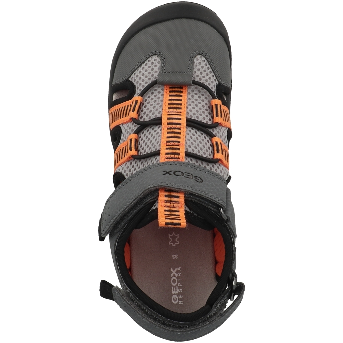 Geox J S.Kyle A Sandale grau