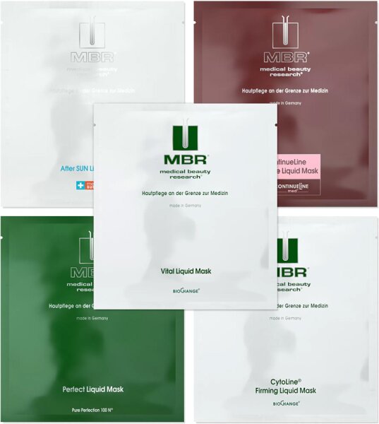MBR Biochange Liquid Mask Starter Set Gesichtsmaske