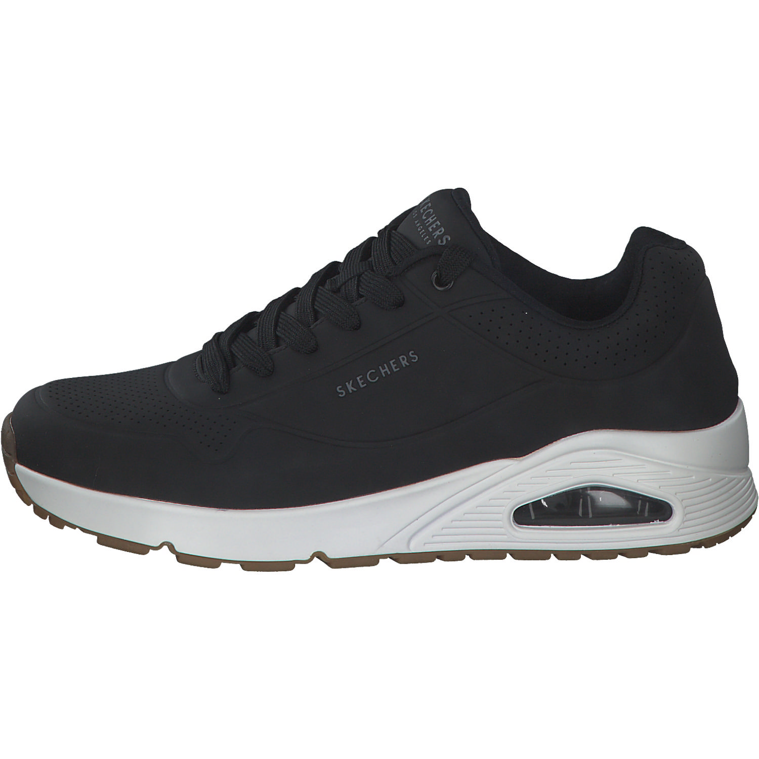 Skechers 52458, Sneakers Low, Herren, schwarz