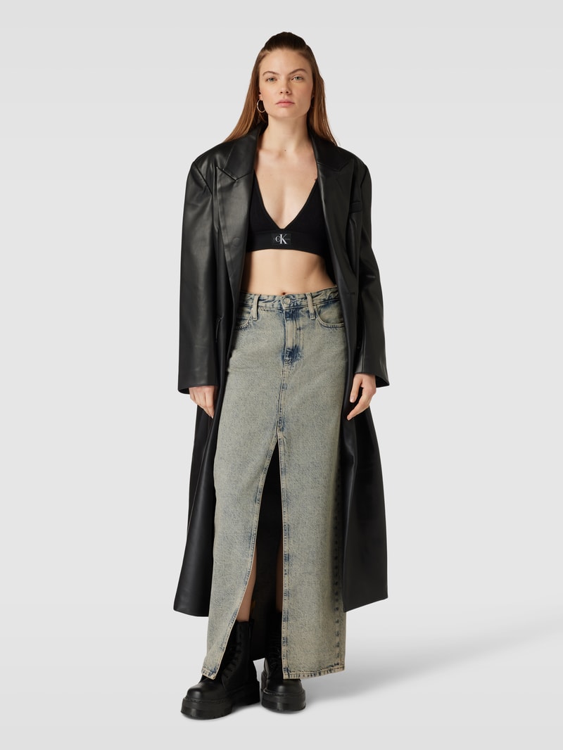 Bralette in Ripp-Optik in black