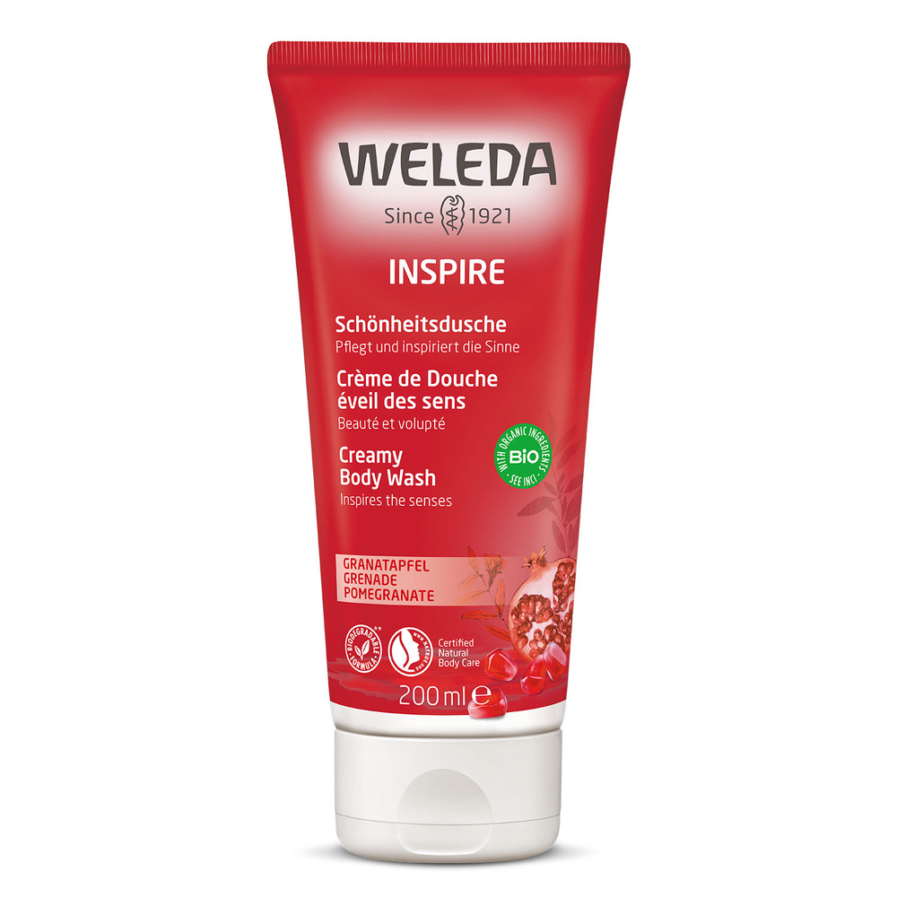WELEDA Crème de Douche revitalisante Grenade -200ml Hygiène