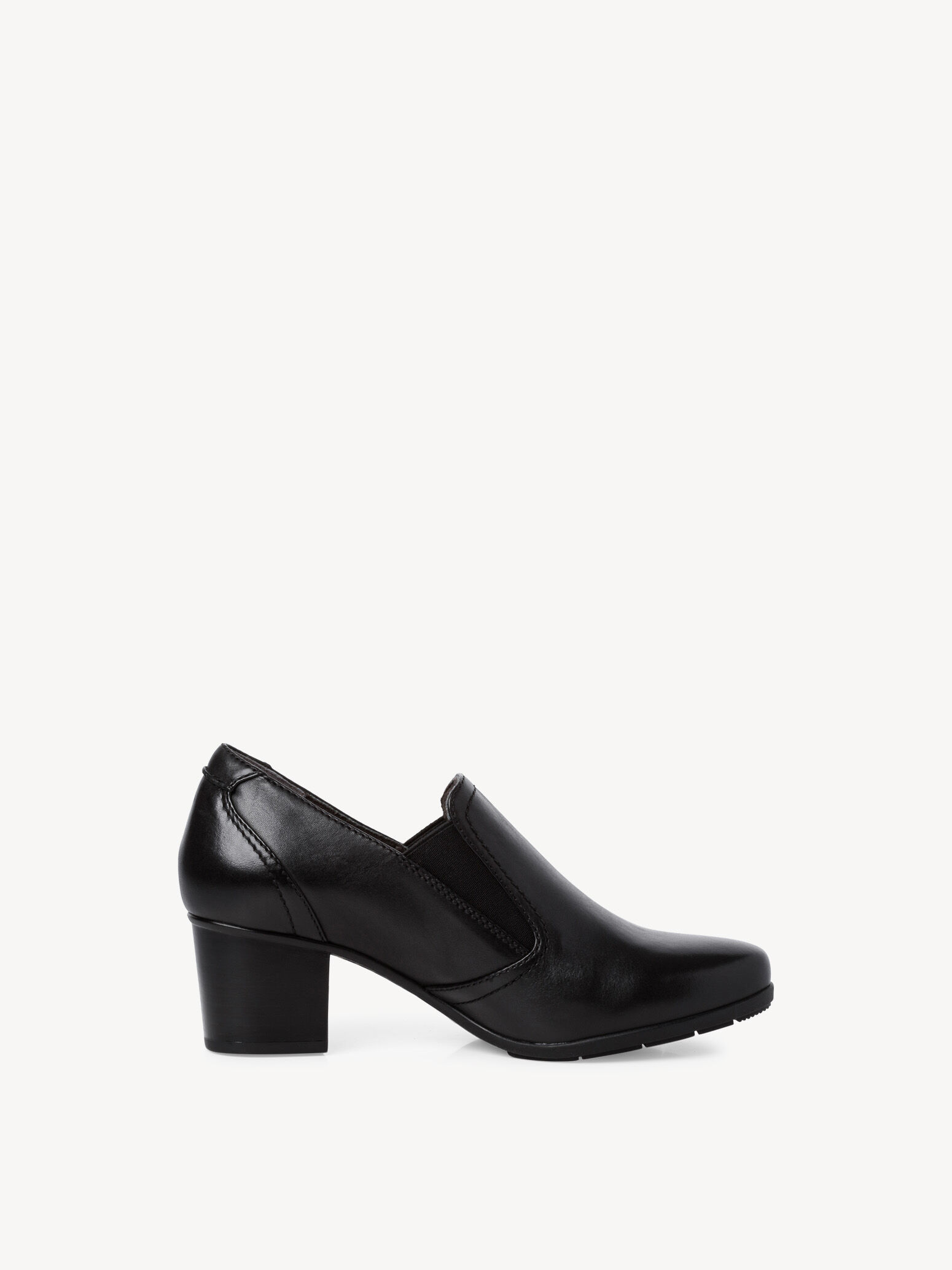 Trotteur en cuir - noir
