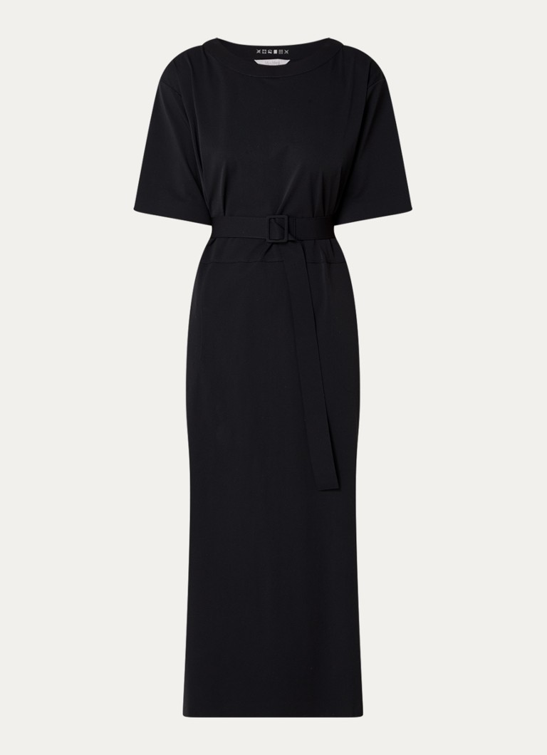 Abito tubino midi MaxMara Amati con cintura