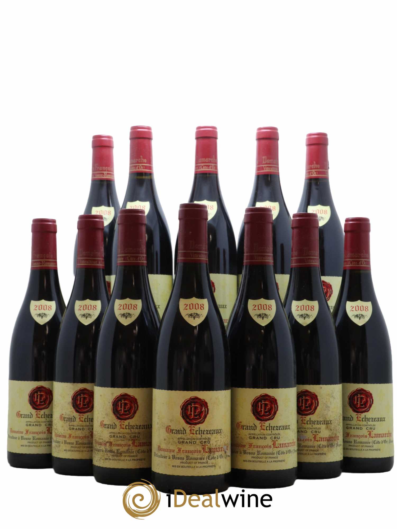 Grands-Echezeaux Grand Cru Lamarche (Domaine)  2008 - Lot de 12 Bouteilles