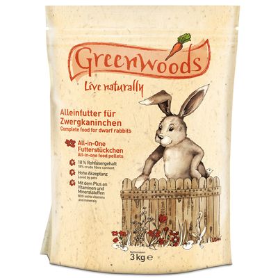 Greenwoods Zwergkaninchenfutter