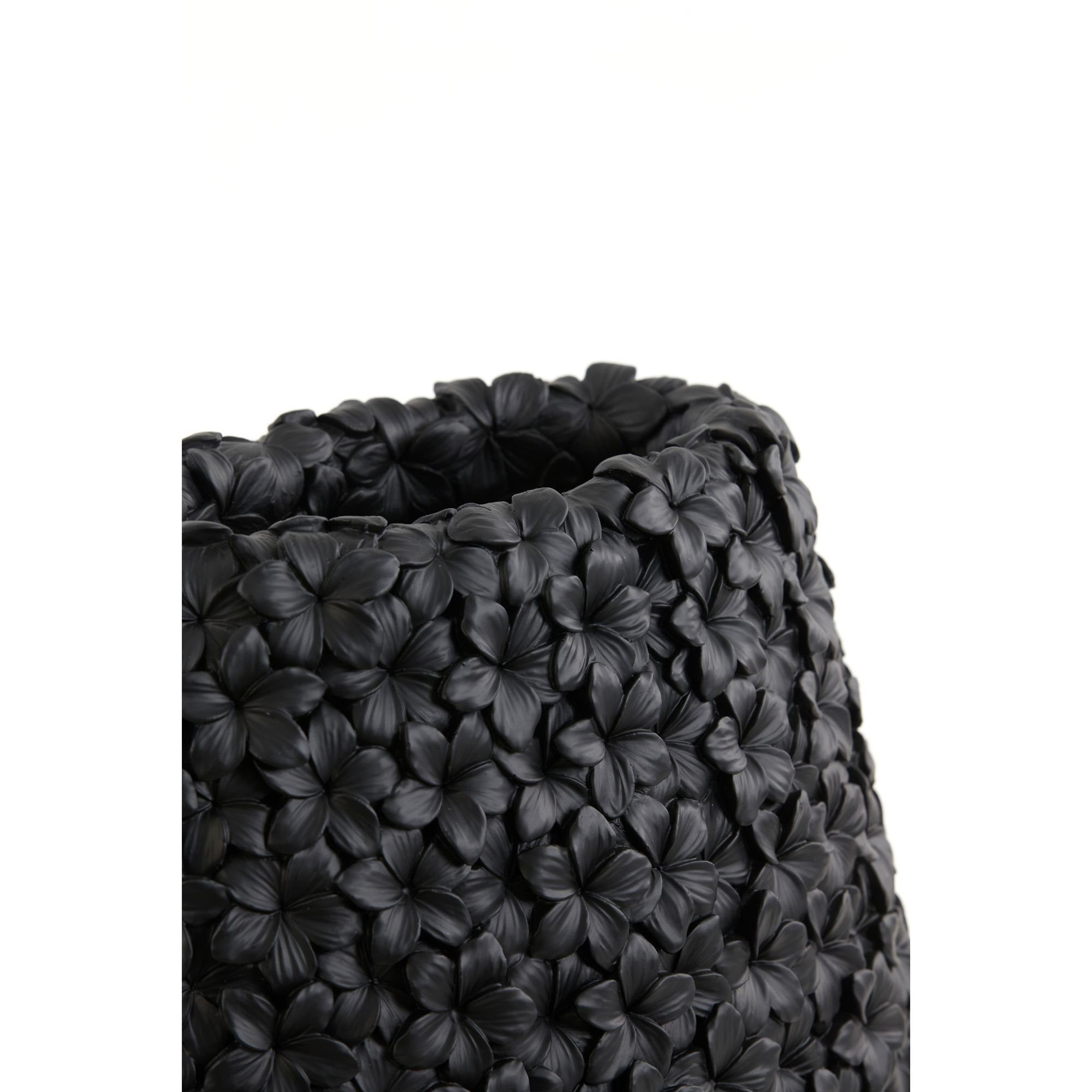 Light & Living Dekovase Vase Aloha - Schwarz - 38x23x50cm