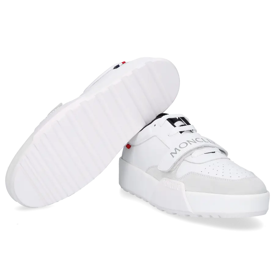 Moncler - Sneaker low H109A Kalbsleder - weiß