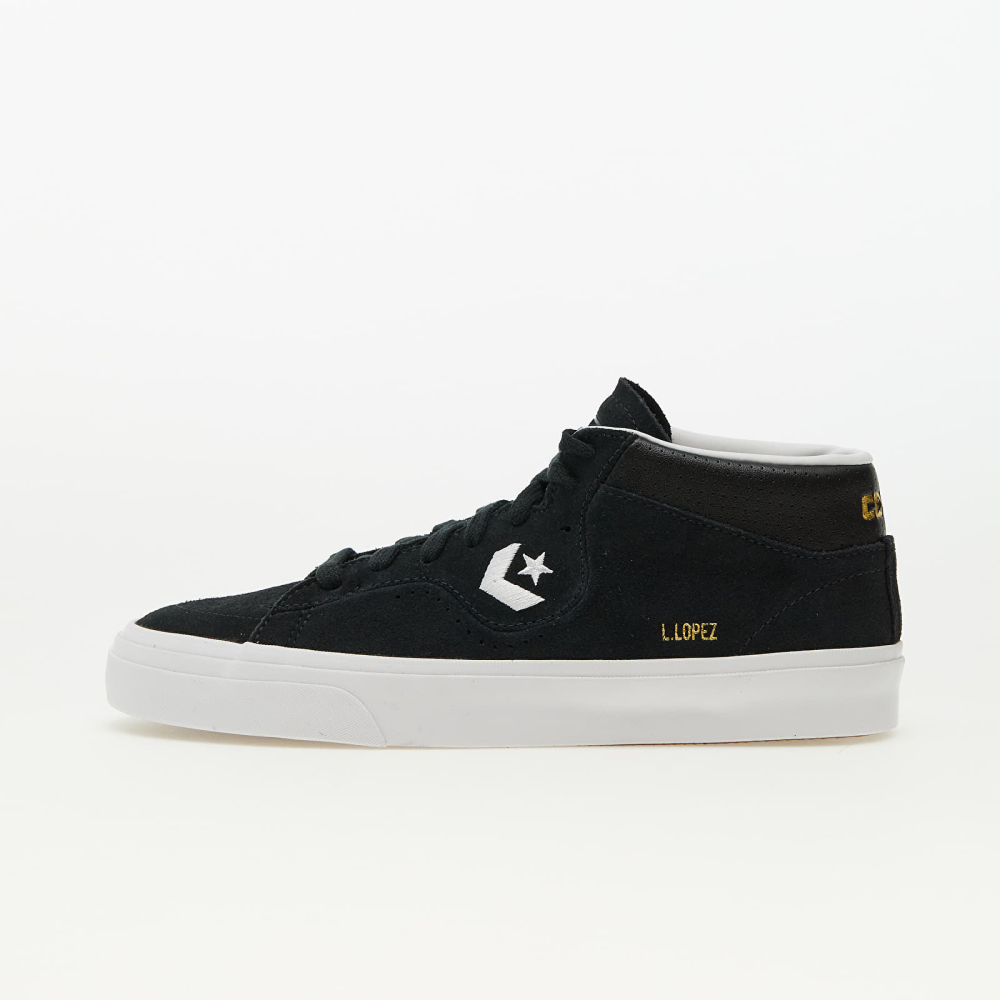 Converse Louie Lopez Pro Suede And Leather Mid 171331C / schwarz