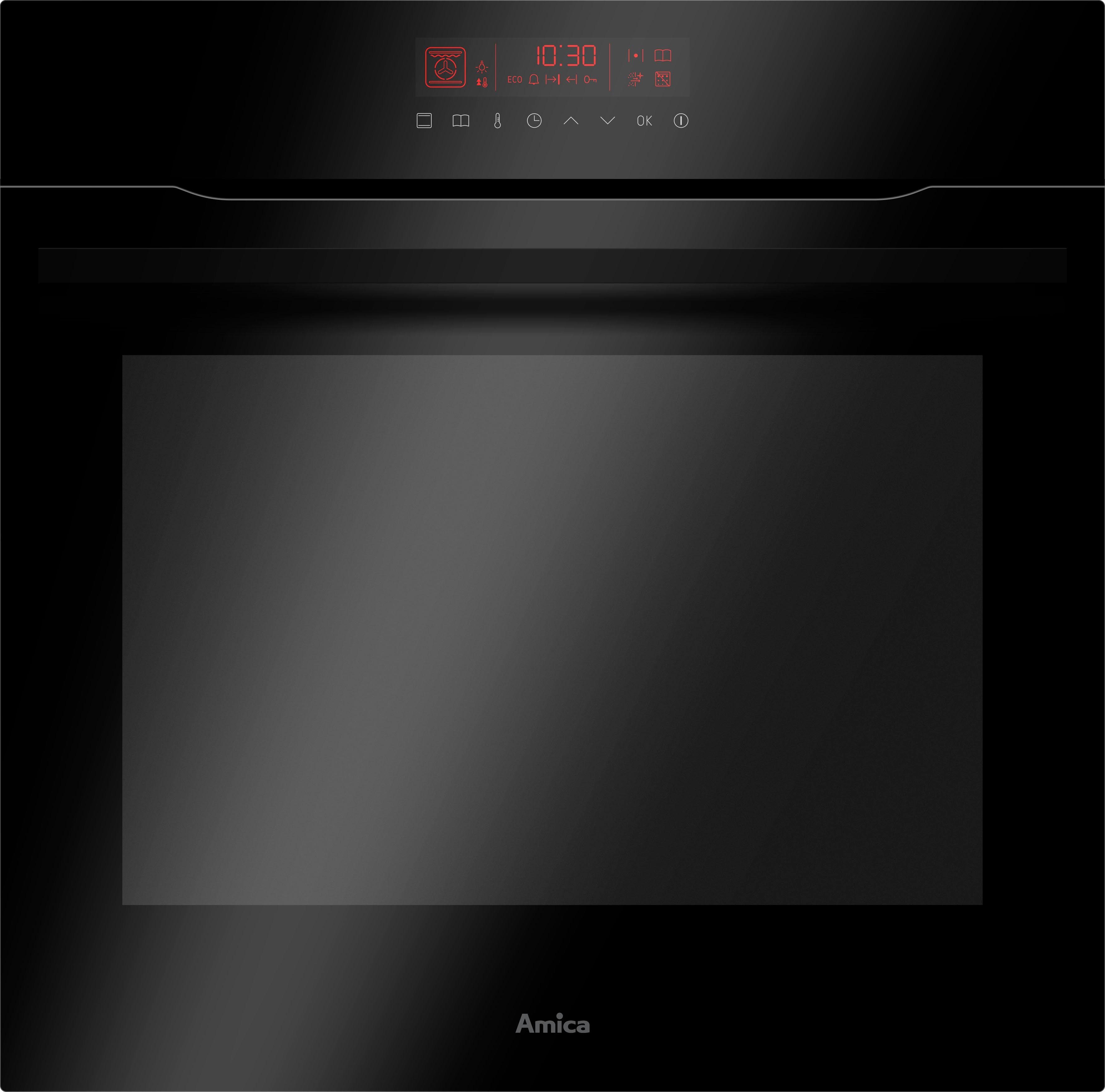 Amica Pyrolyse Backofen EBPX 946 610 S, mit 2-fach-Teleskopauszug, Pyrolyse-Selbstreinigung, XXL-Garraum