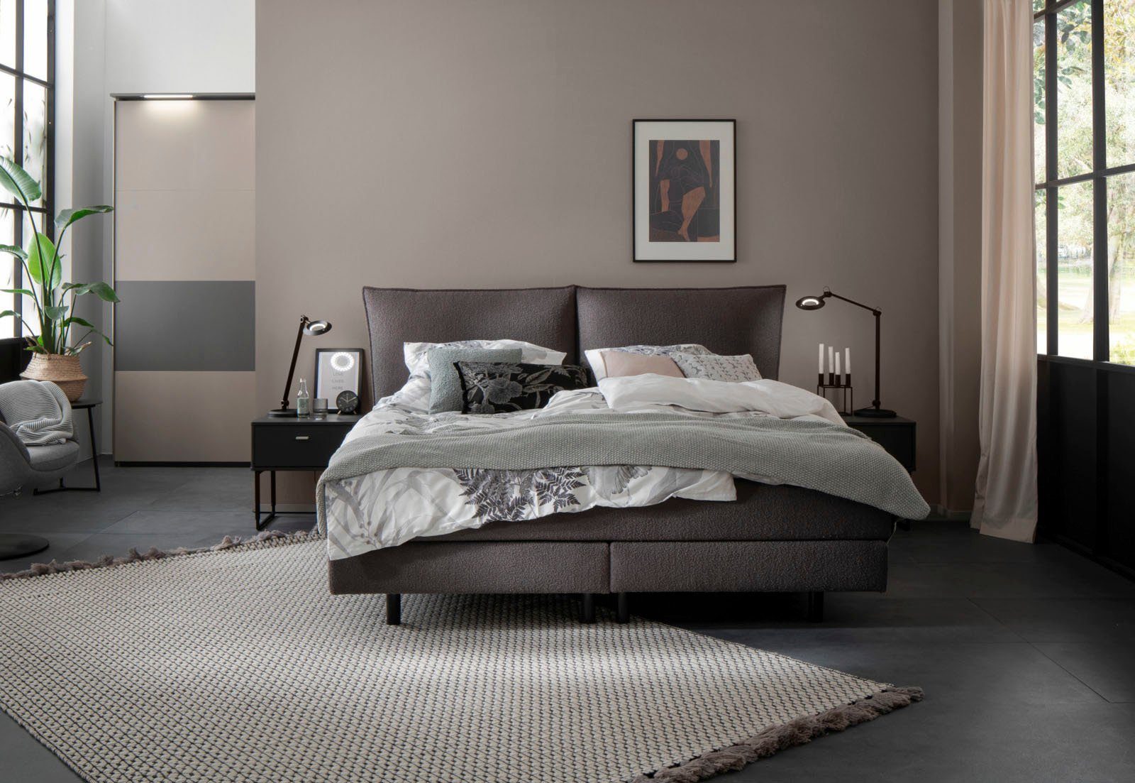 SCHÖNER WOHNEN FARBE Wand- und Deckenfarbe Designfarben, 1 Liter, Edles Kaschmirbraun Nr. 8, hochdeckende Premium-Wandfarbe