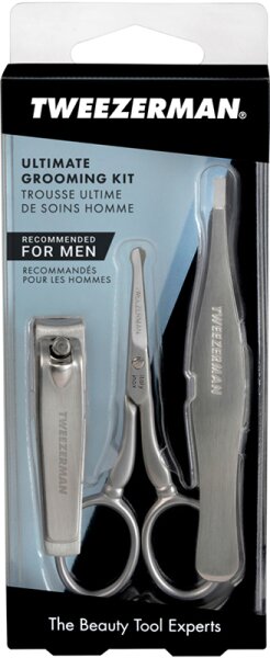 Tweezerman Men's Ultimate Grooming Kit - Männerpflege Set Maniküre-Set