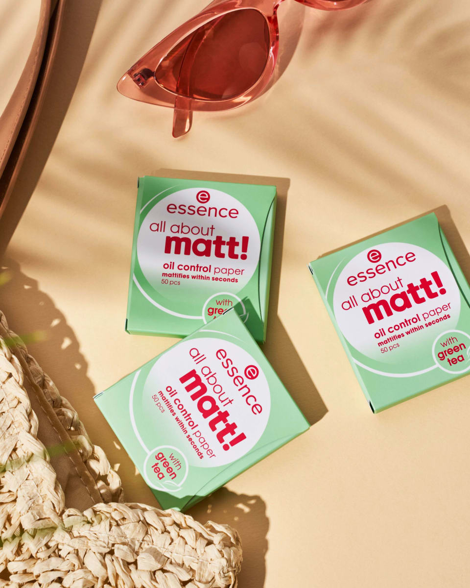 Mattierendes Papier All About Matt! Oil Control Paper, 50 St