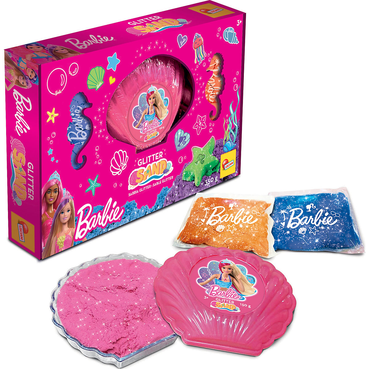 Barbie Sand Beach Shell Combo 300 Gr