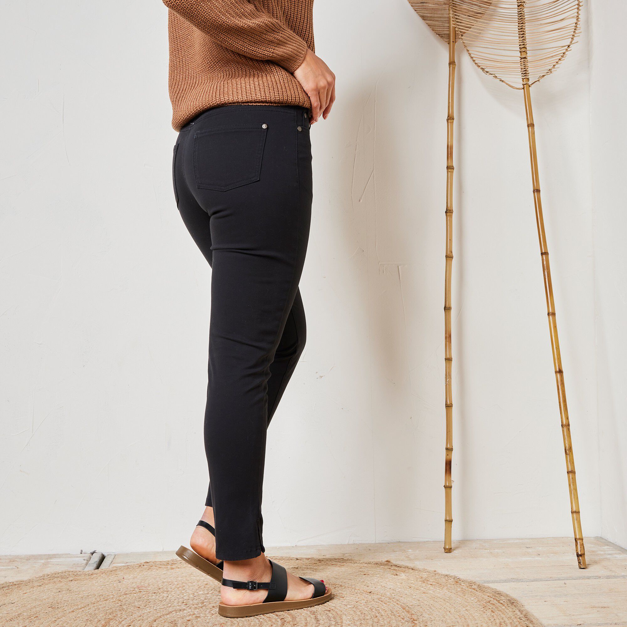 Pantalon fuselé 7/8 bi-stretch