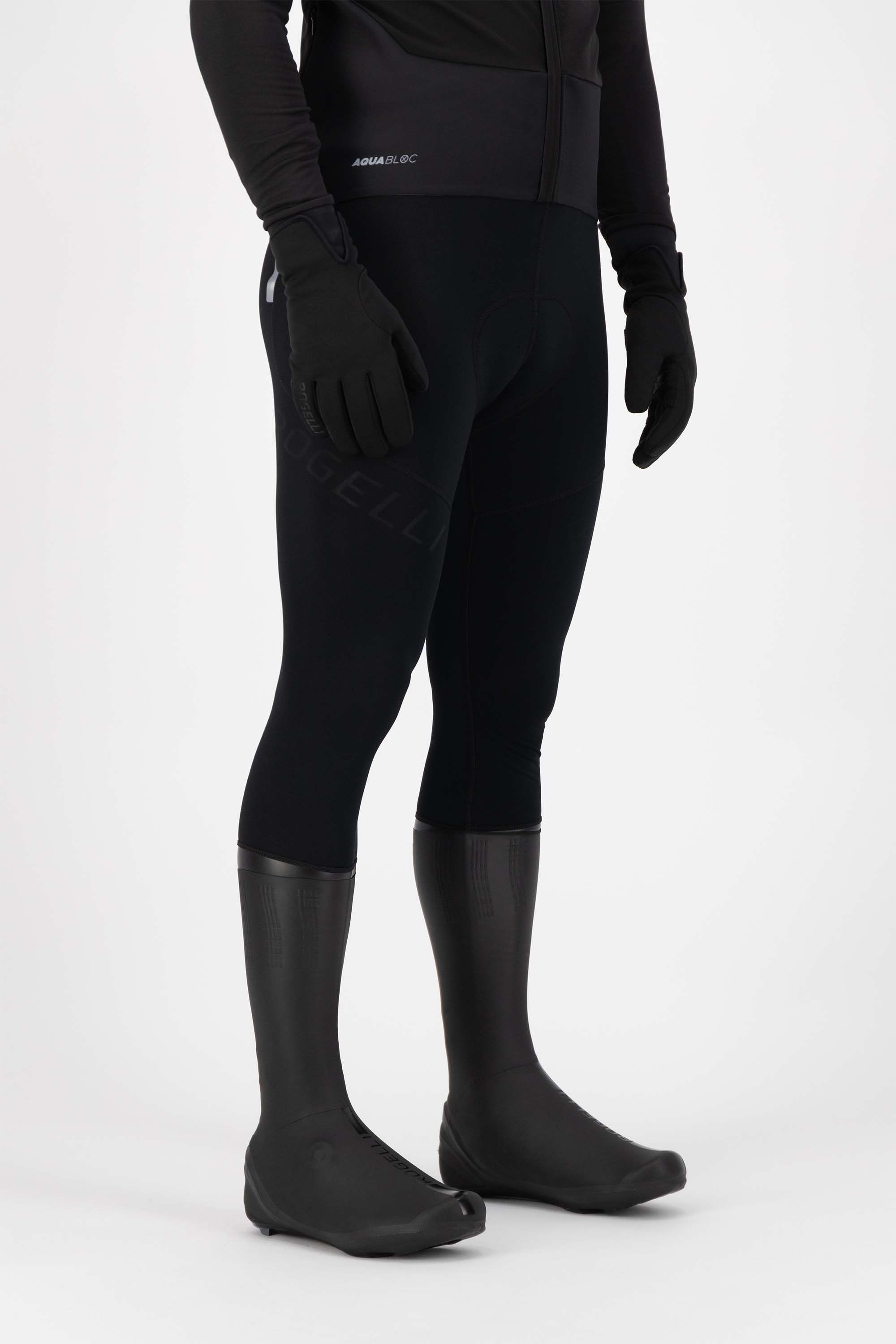 Rogelli Pu slim Schwarz Unisex Fahrrad Überschuhe