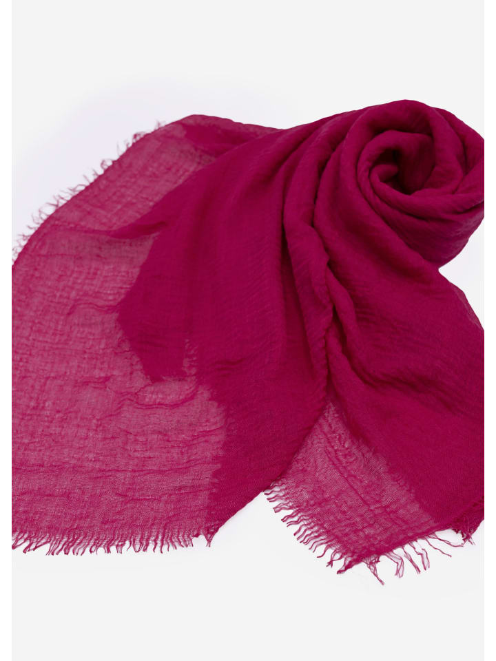 SASSYCLASSY Musselin Schals in Pink günstig kaufen onesize