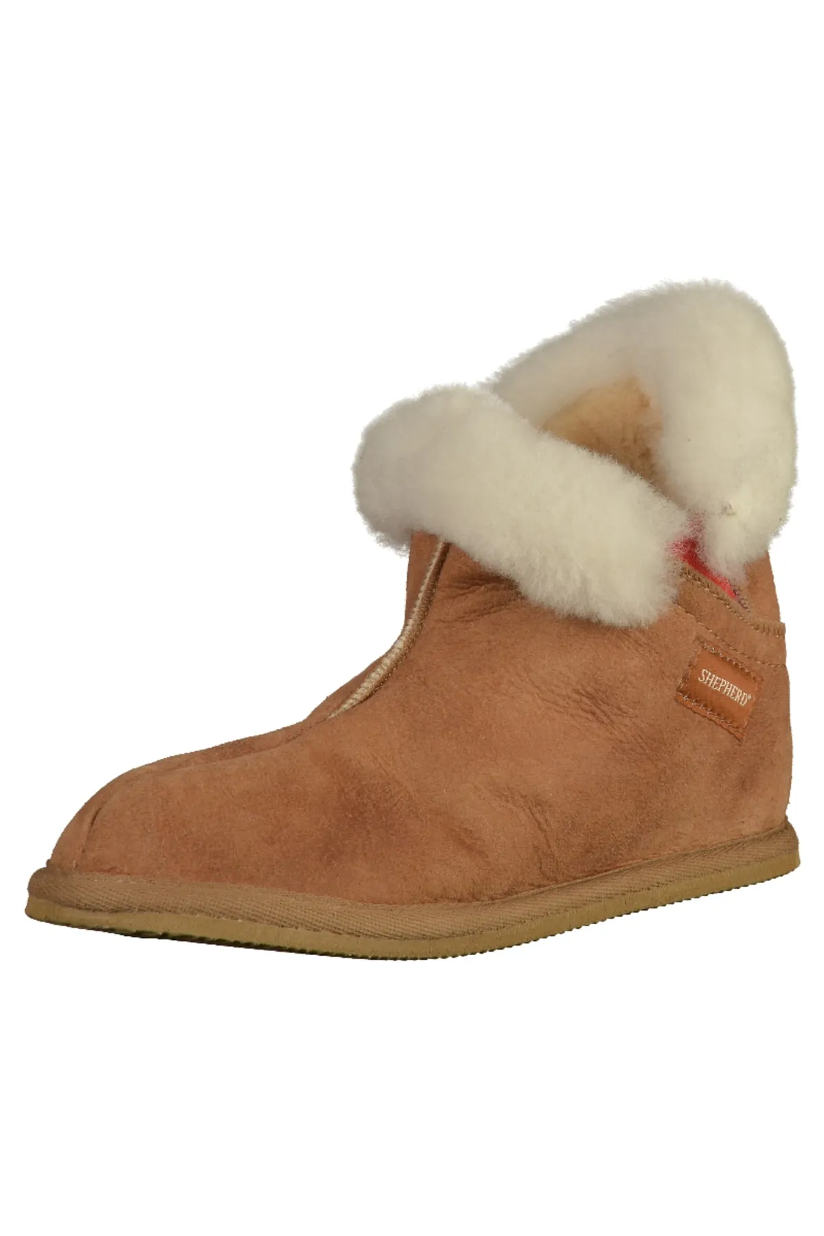 shepherd  Hausschuh - Braun - Flacher Absatz