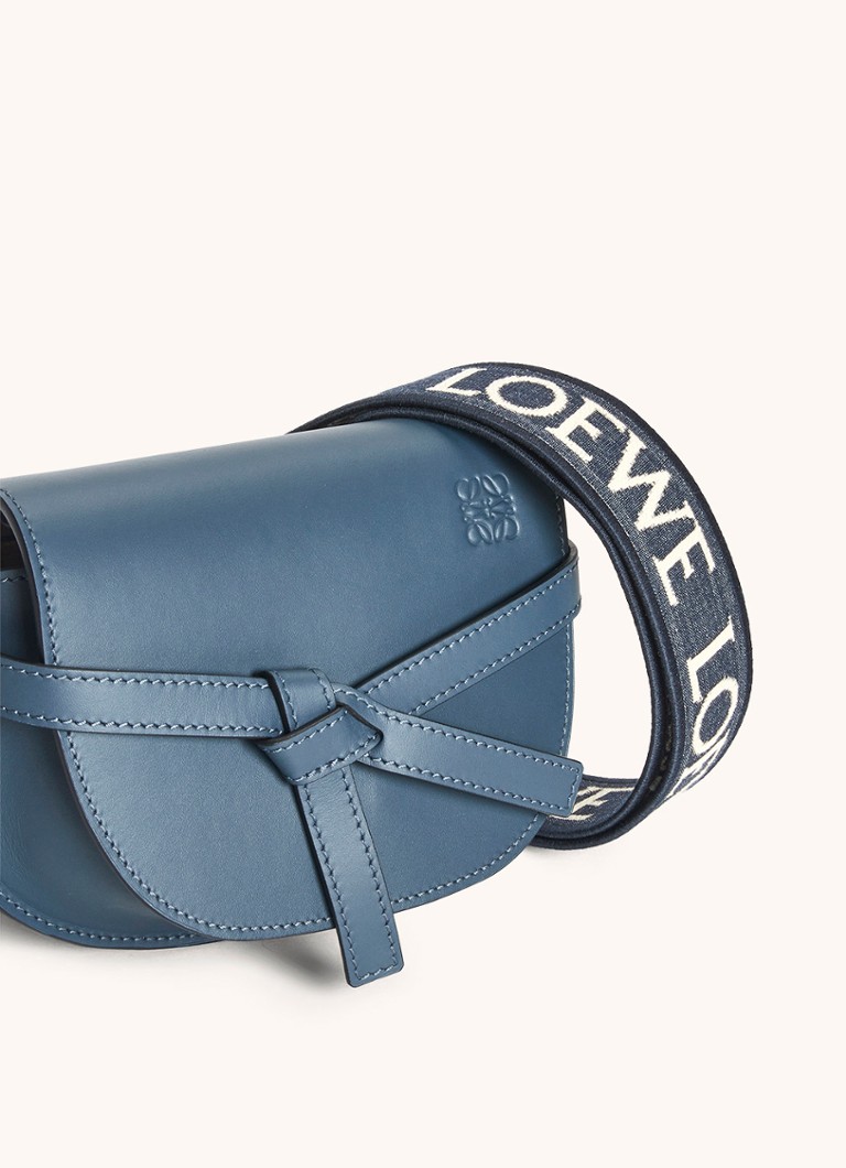 Sac banane double LOEWE Gate en cuir de veau