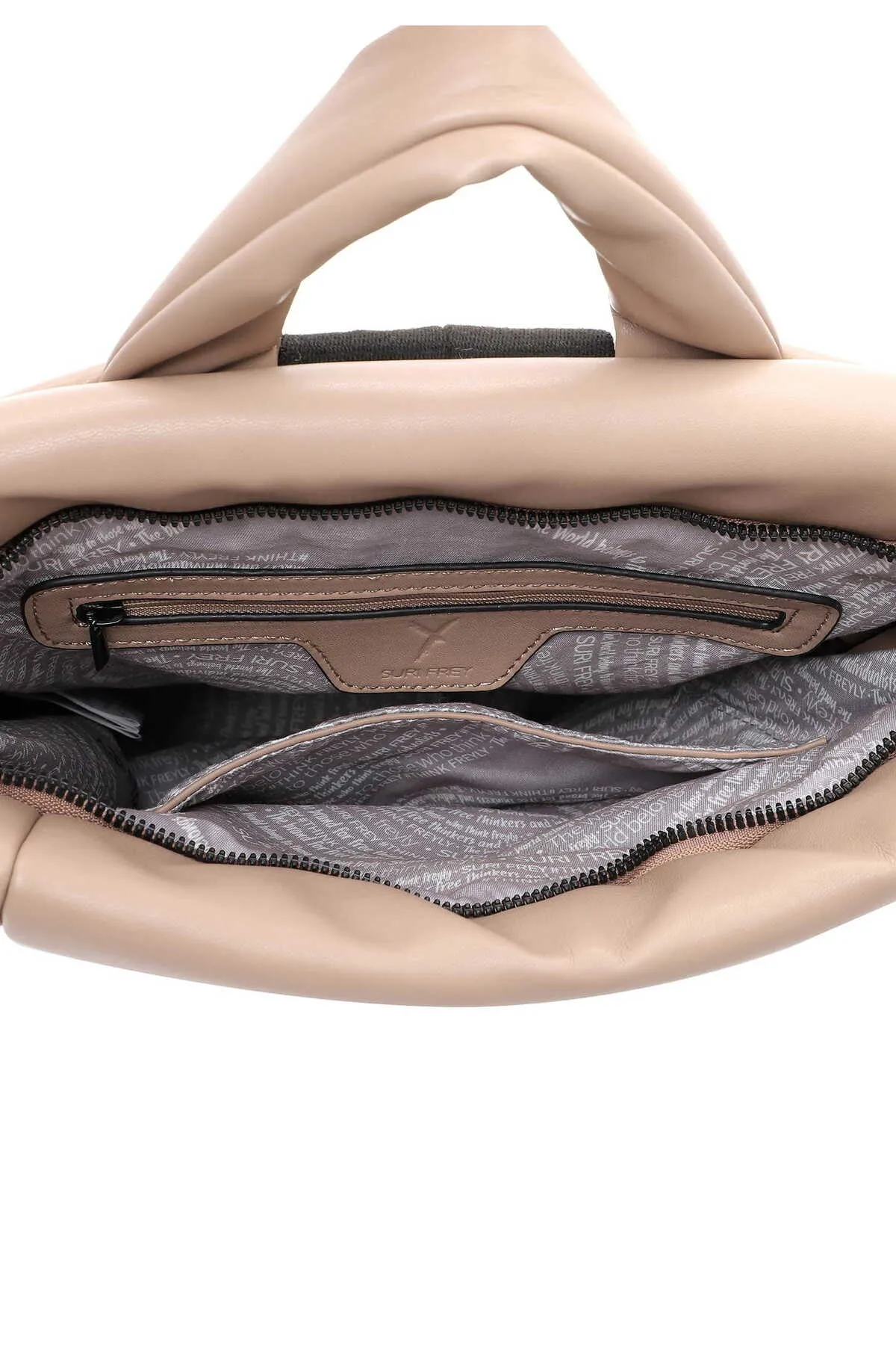 SURI FREY  Rucksack - Braun - Unifarben