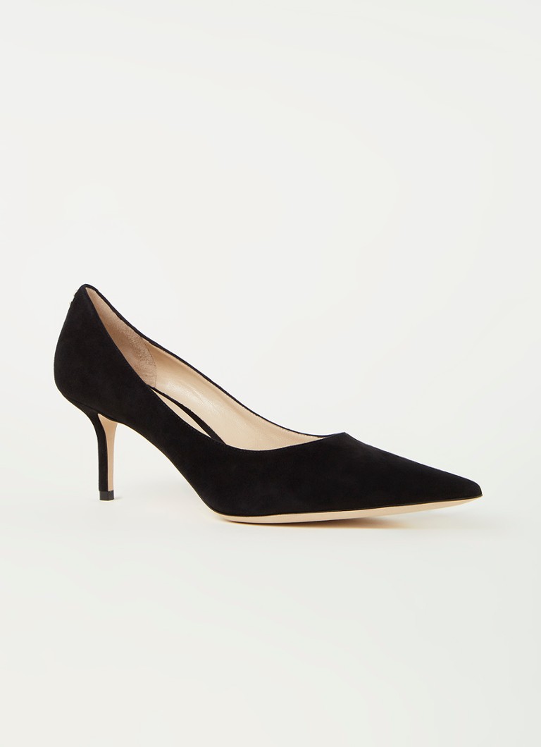 Pantofi cu toc Jimmy Choo Love din piele întoarsă