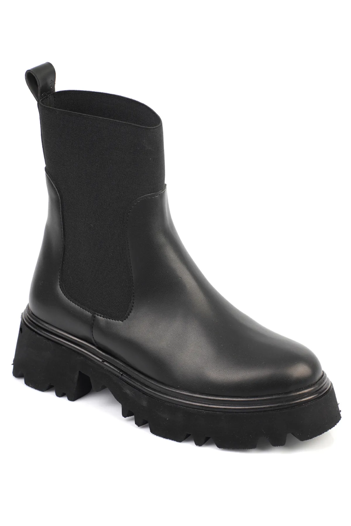 Capone Outfitters  Damenstiefel mit runder Zehenpartie und elastischer Trak-Sohle