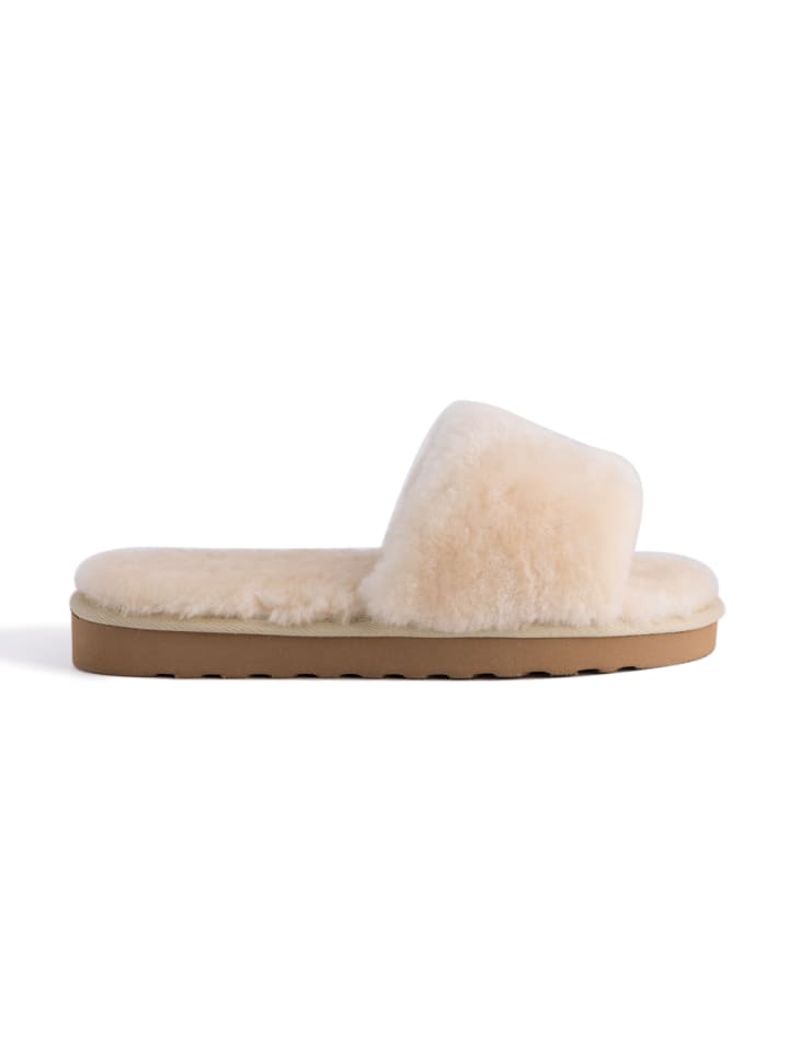 Aus Wooli Slipper Rosebay in Tan günstig kaufen 41